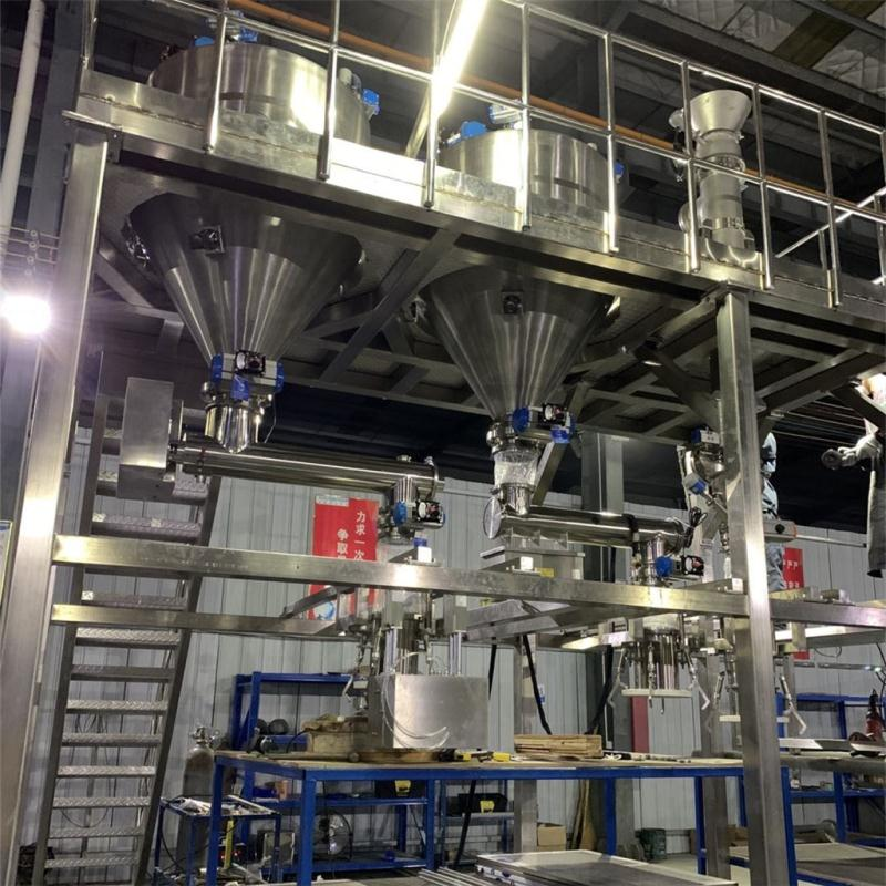 稱重料倉儲存-定量配料系統